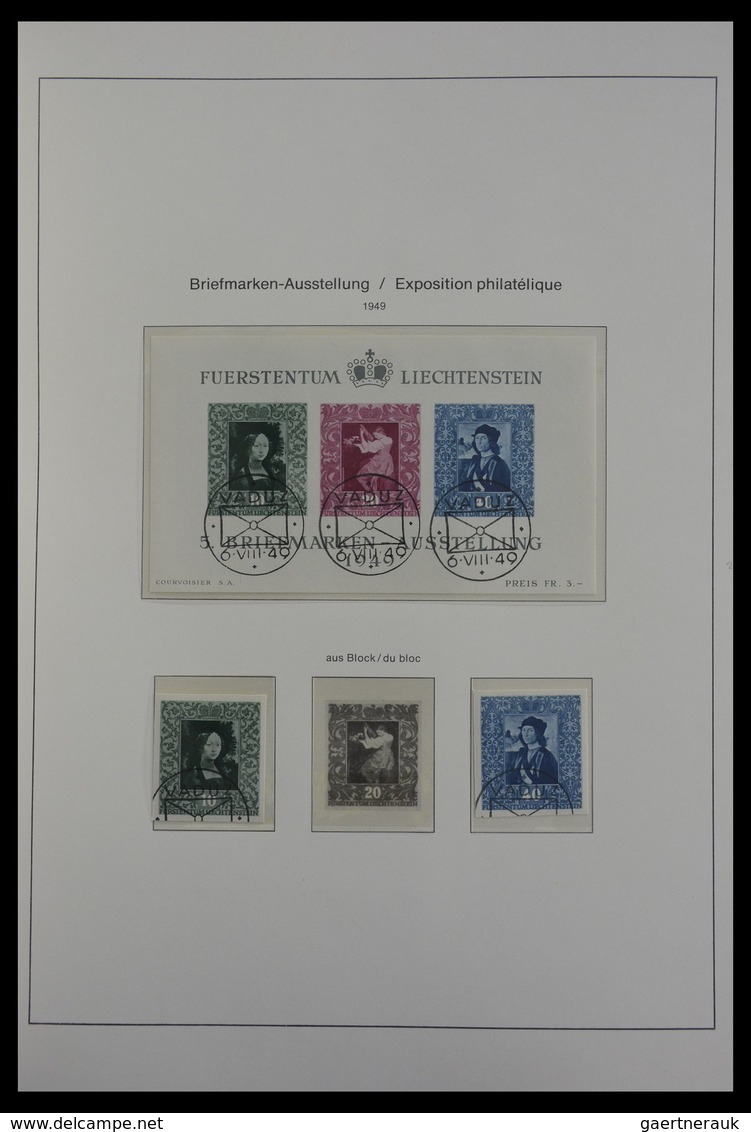 Liechtenstein: 1912-1985: Almost complete and mostly cancelled collection Liechtenstein 1912-1985 in