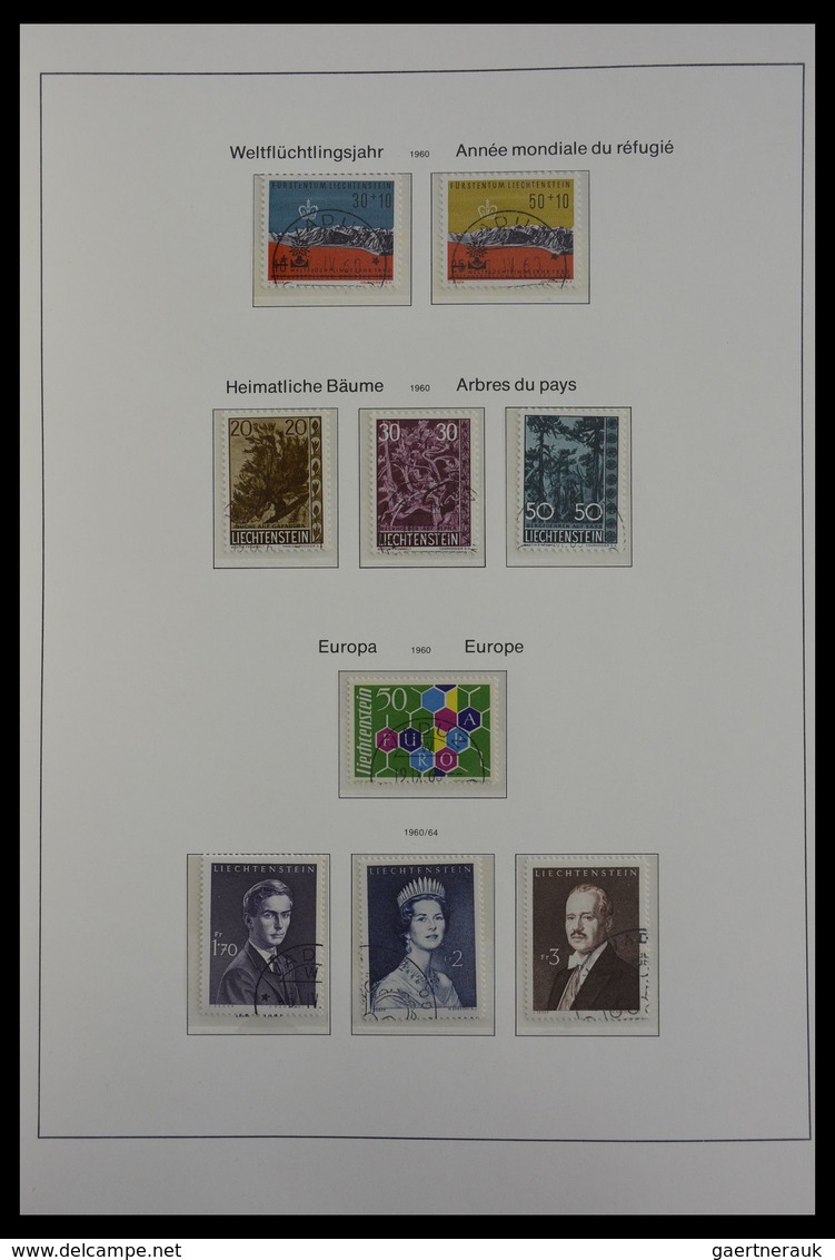 Liechtenstein: 1912-1985: Almost complete and mostly cancelled collection Liechtenstein 1912-1985 in