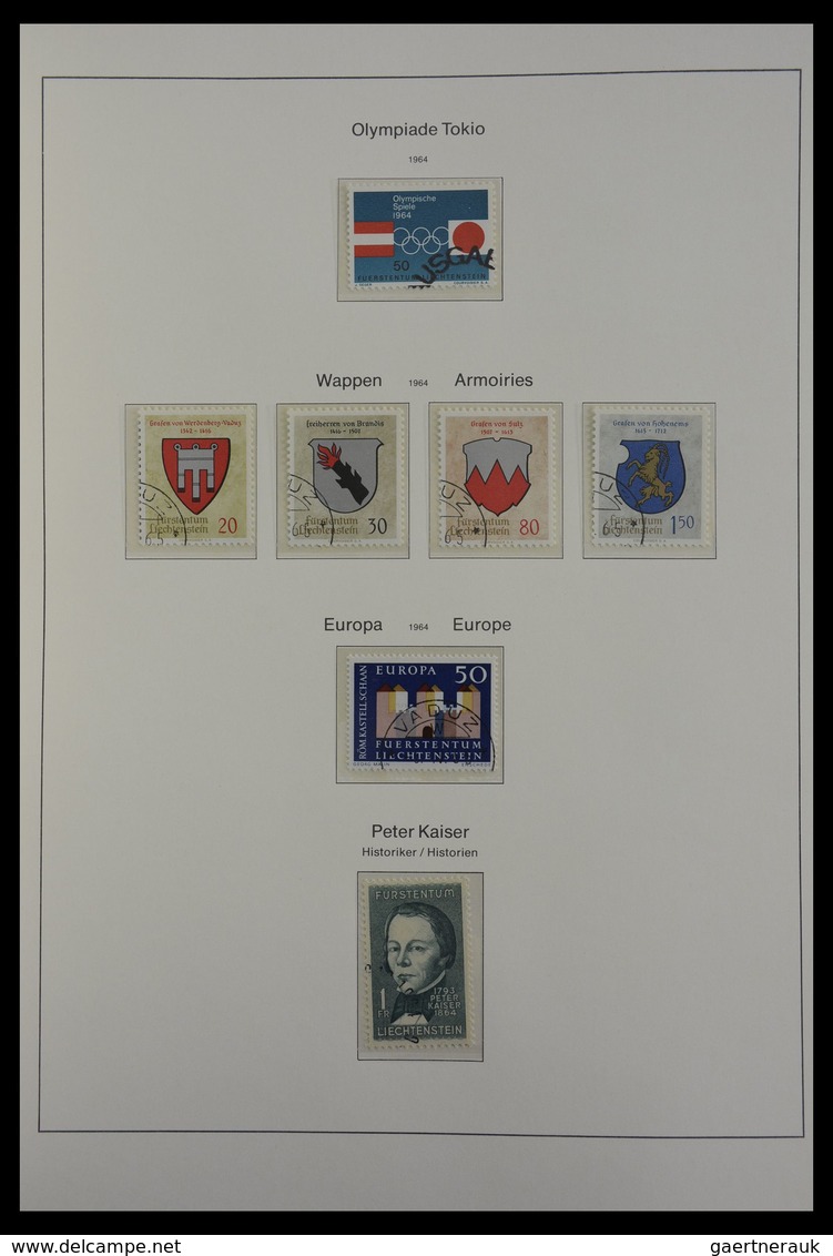 Liechtenstein: 1912-1985: Almost complete and mostly cancelled collection Liechtenstein 1912-1985 in