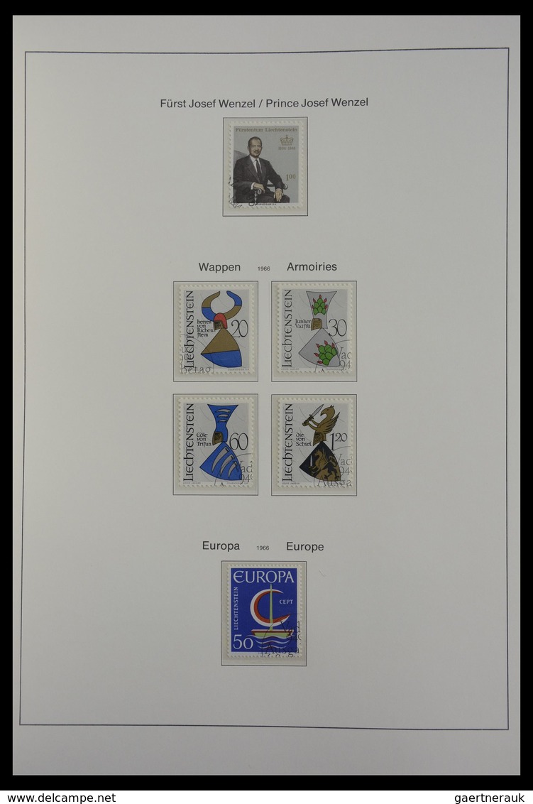 Liechtenstein: 1912-1985: Almost complete and mostly cancelled collection Liechtenstein 1912-1985 in