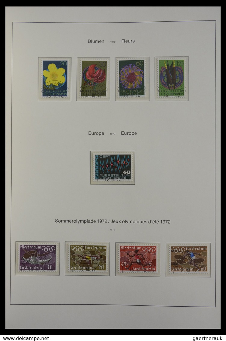 Liechtenstein: 1912-1985: Almost complete and mostly cancelled collection Liechtenstein 1912-1985 in