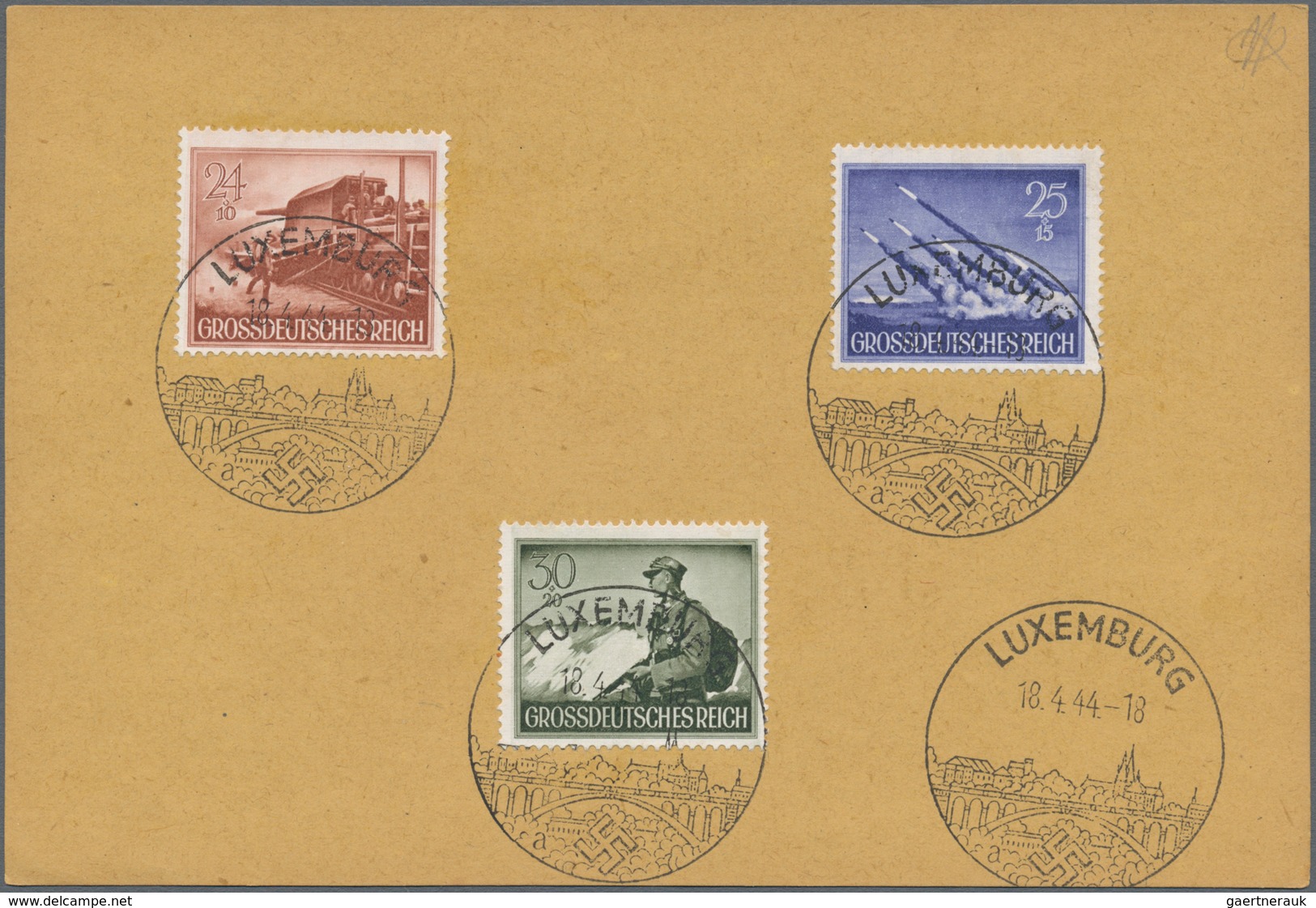 Luxemburg: 1937/1986, Assortment Of Apprx. 150 Entires, Incl. Several Better F.d.c., A Selection Of - Other & Unclassified