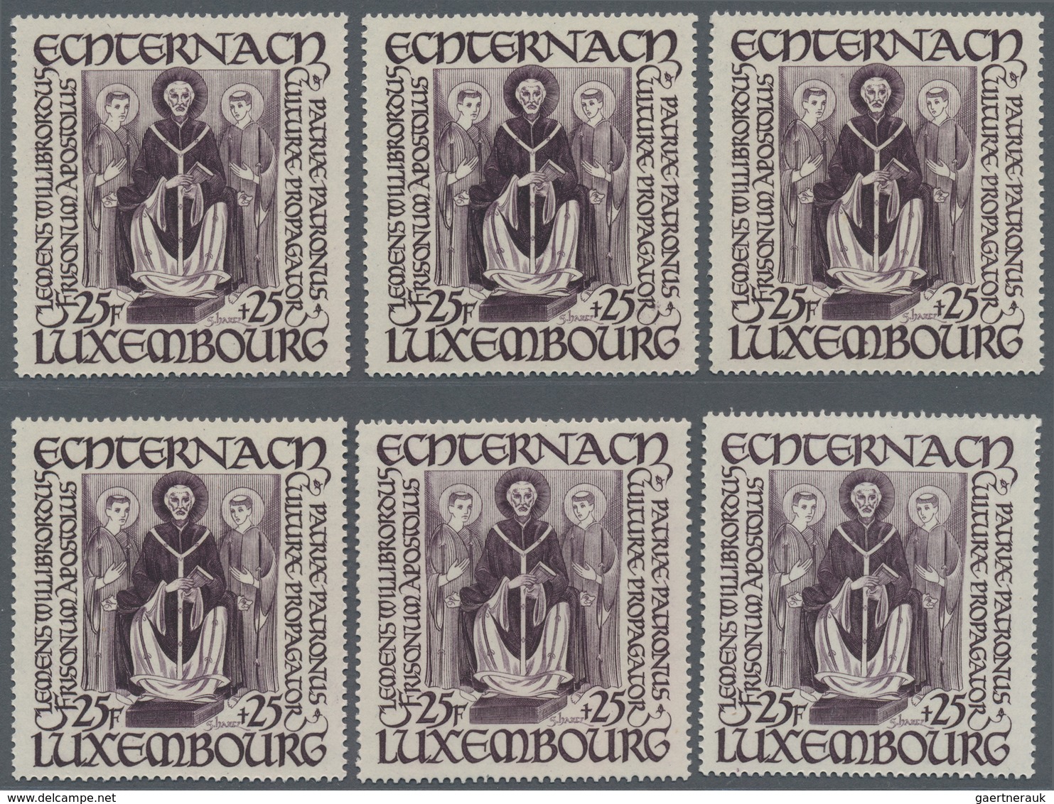 Luxemburg: 1940/1971, Accumulation Of Part Or Complete Year Sets On Hundreds Of Stockcards Incl. Man - Altri & Non Classificati