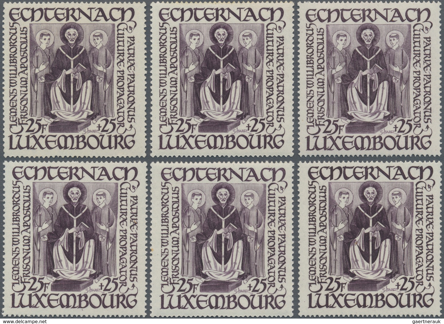 Luxemburg: 1940/1971, Accumulation Of Part Or Complete Year Sets On Hundreds Of Stockcards Incl. Man - Sonstige & Ohne Zuordnung