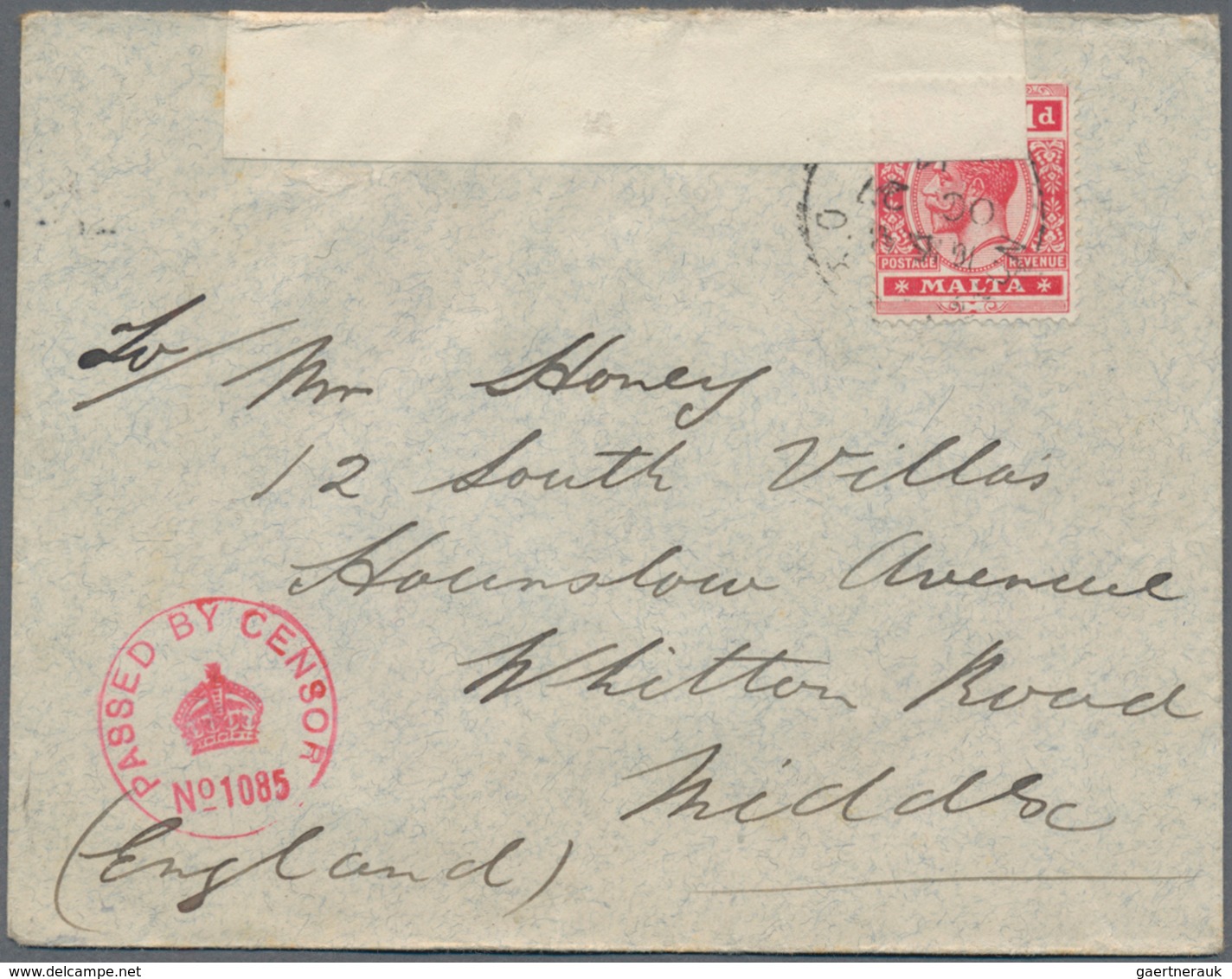 Malta: 1886/2001 ca. 260 letters, cards, postal stationeries (incl. unfolded wrappers and aerograms)