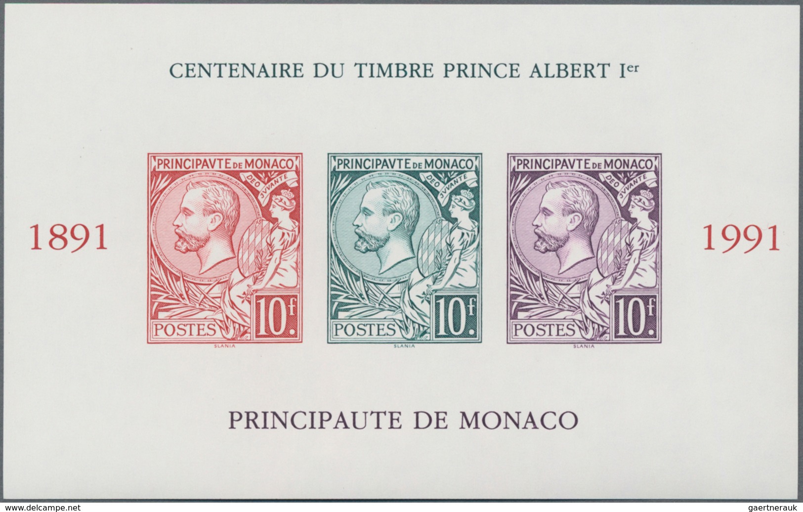 Monaco: 1938/1994, Accumulation With 360 MINIATURE SHEETS Incl. A Nice Part IMPERFORATE And SPECIAL - Gebraucht