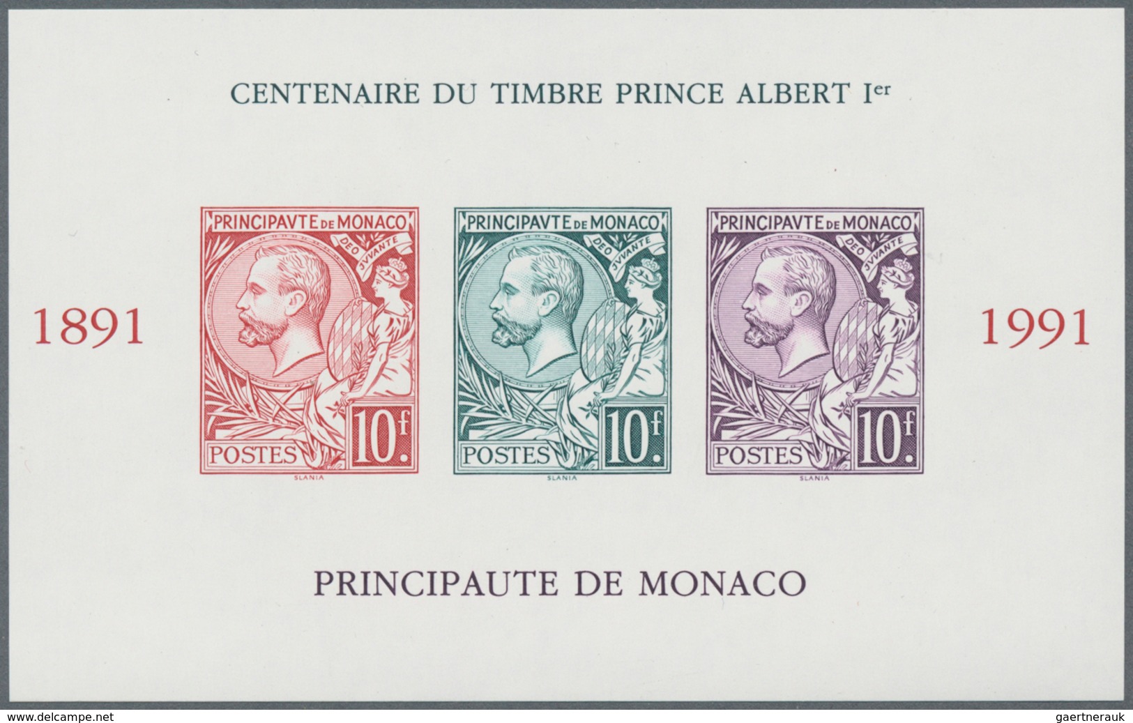 Monaco: 1938/1994, Accumulation With 453 MINIATURE SHEETS Incl. A Nice Part IMPERFORATE And SPECIAL - Usados