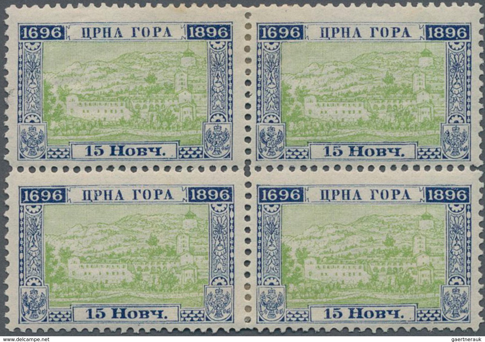 Montenegro: 1874/1945, Montenegro And Yugoslavian Area, Specialised Assortment Of Apprx. 86 Stamps I - Montenegro