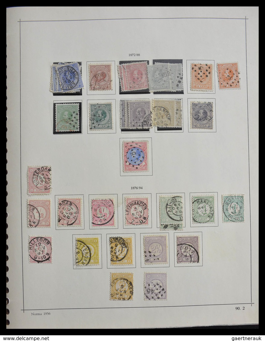 Niederlande: 1852-1980: In The Mainnumbers Complete, MNH, Mint Hinged And Used Collection Netherland - Other & Unclassified