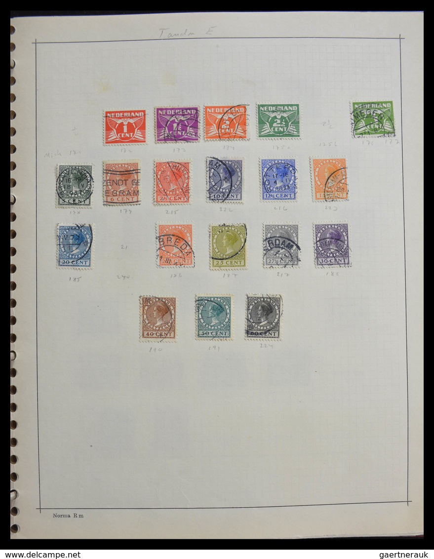 Niederlande: 1852-1980: In the mainnumbers complete, MNH, mint hinged and used collection Netherland