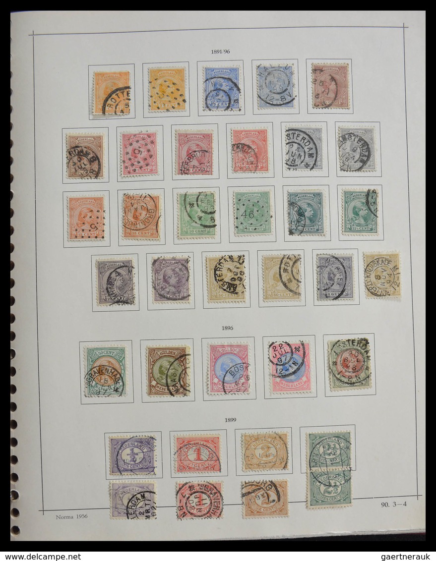 Niederlande: 1852-1980: In the mainnumbers complete, MNH, mint hinged and used collection Netherland