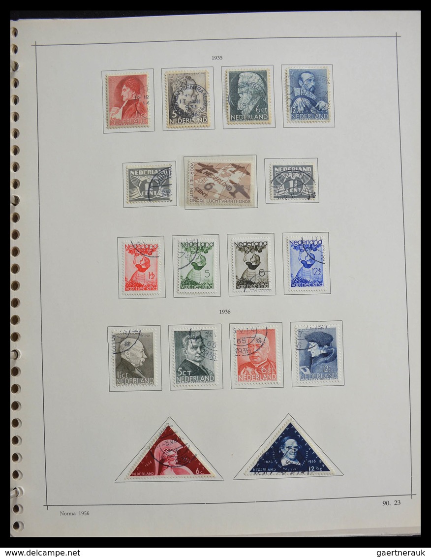 Niederlande: 1852-1980: In the mainnumbers complete, MNH, mint hinged and used collection Netherland