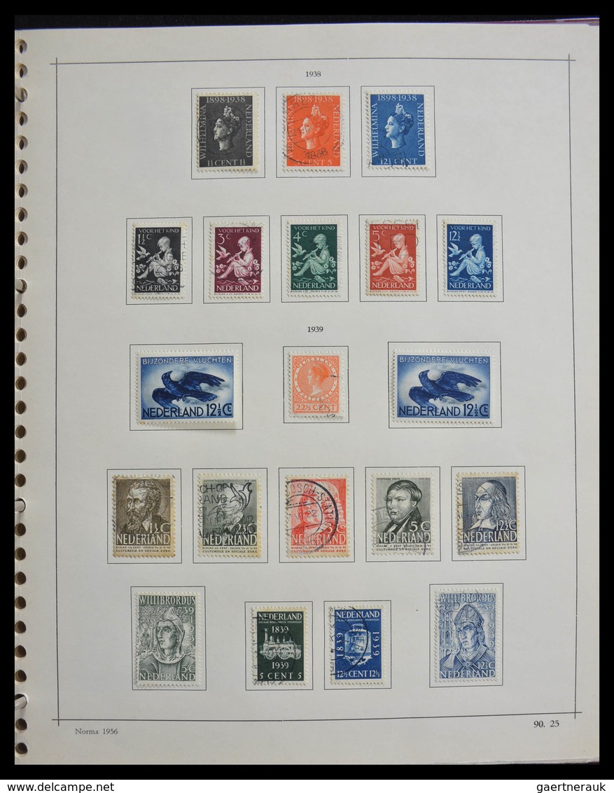 Niederlande: 1852-1980: In the mainnumbers complete, MNH, mint hinged and used collection Netherland