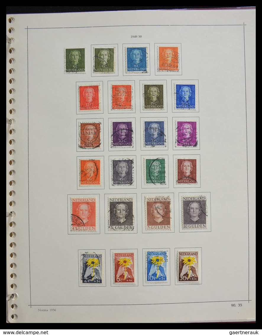 Niederlande: 1852-1980: In the mainnumbers complete, MNH, mint hinged and used collection Netherland