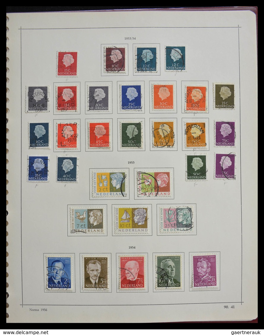 Niederlande: 1852-1980: In the mainnumbers complete, MNH, mint hinged and used collection Netherland