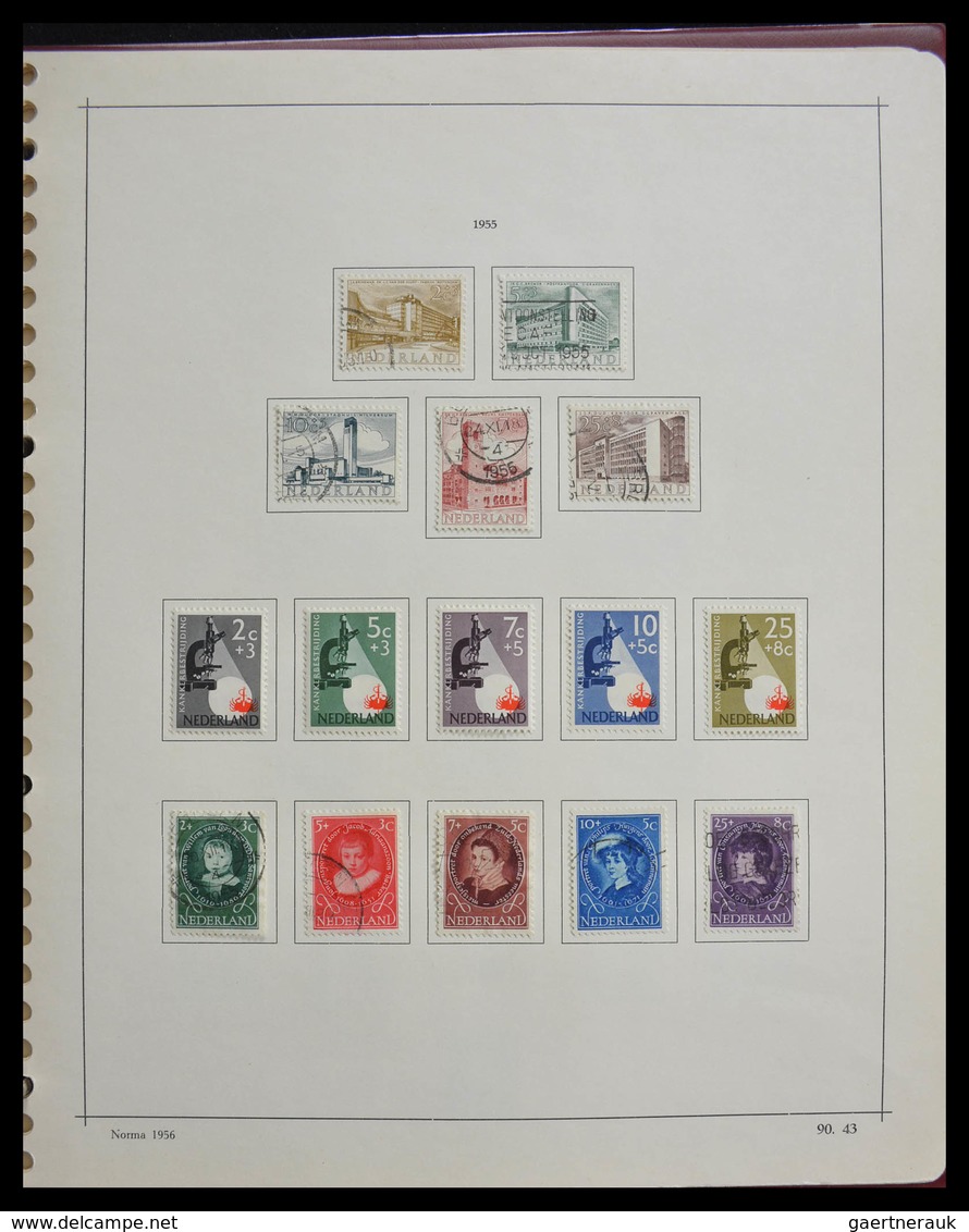 Niederlande: 1852-1980: In the mainnumbers complete, MNH, mint hinged and used collection Netherland