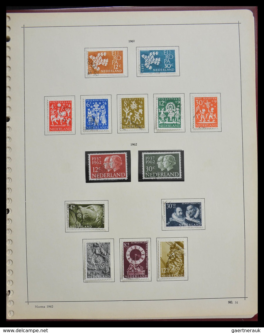 Niederlande: 1852-1980: In the mainnumbers complete, MNH, mint hinged and used collection Netherland