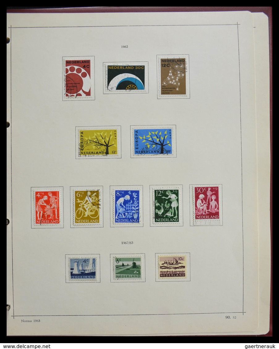 Niederlande: 1852-1980: In the mainnumbers complete, MNH, mint hinged and used collection Netherland