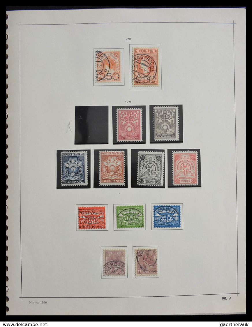 Niederlande: 1852-1980: In the mainnumbers complete, MNH, mint hinged and used collection Netherland