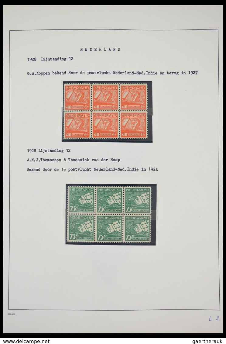 Niederlande: 1852-1992: Very well filled, MNH, mint hinged and used collection Netherlands 1852-1992