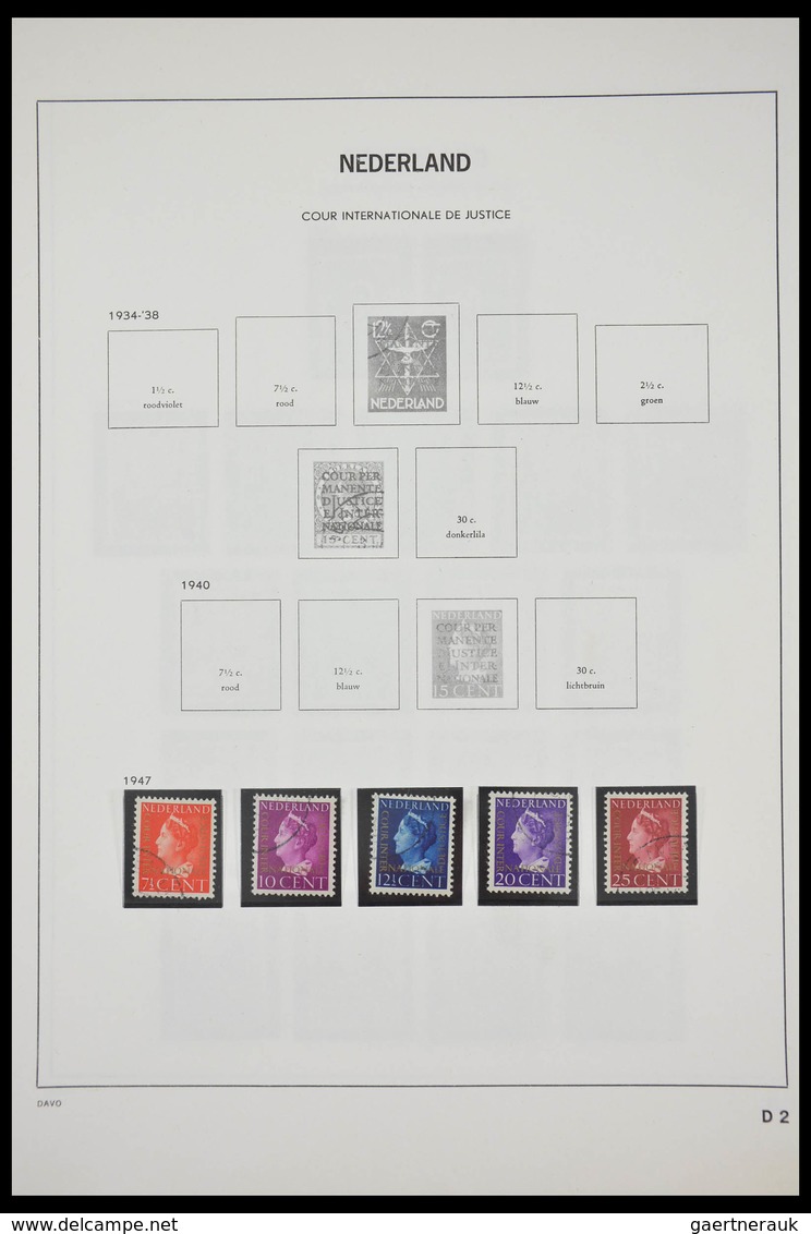 Niederlande: 1852-1992: Very well filled, MNH, mint hinged and used collection Netherlands 1852-1992