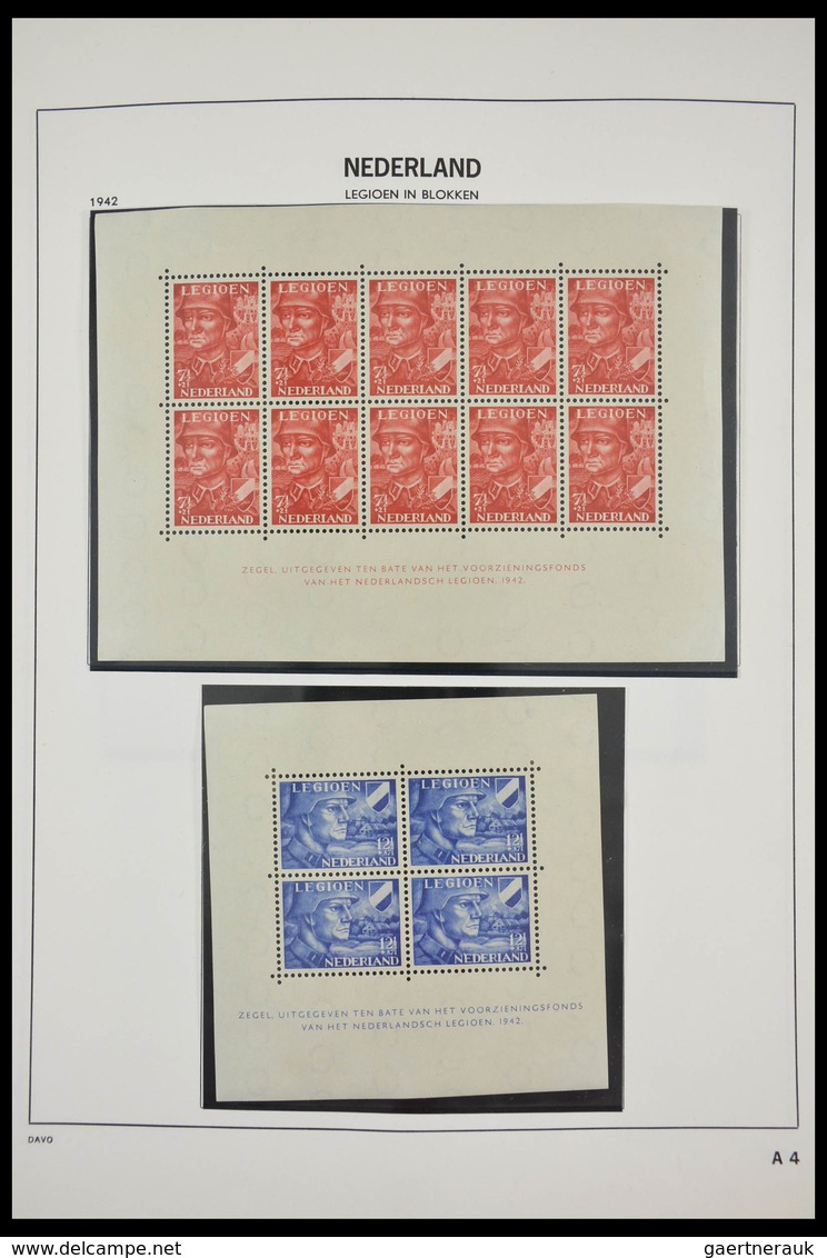 Niederlande: 1852-1992: Very well filled, MNH, mint hinged and used collection Netherlands 1852-1992