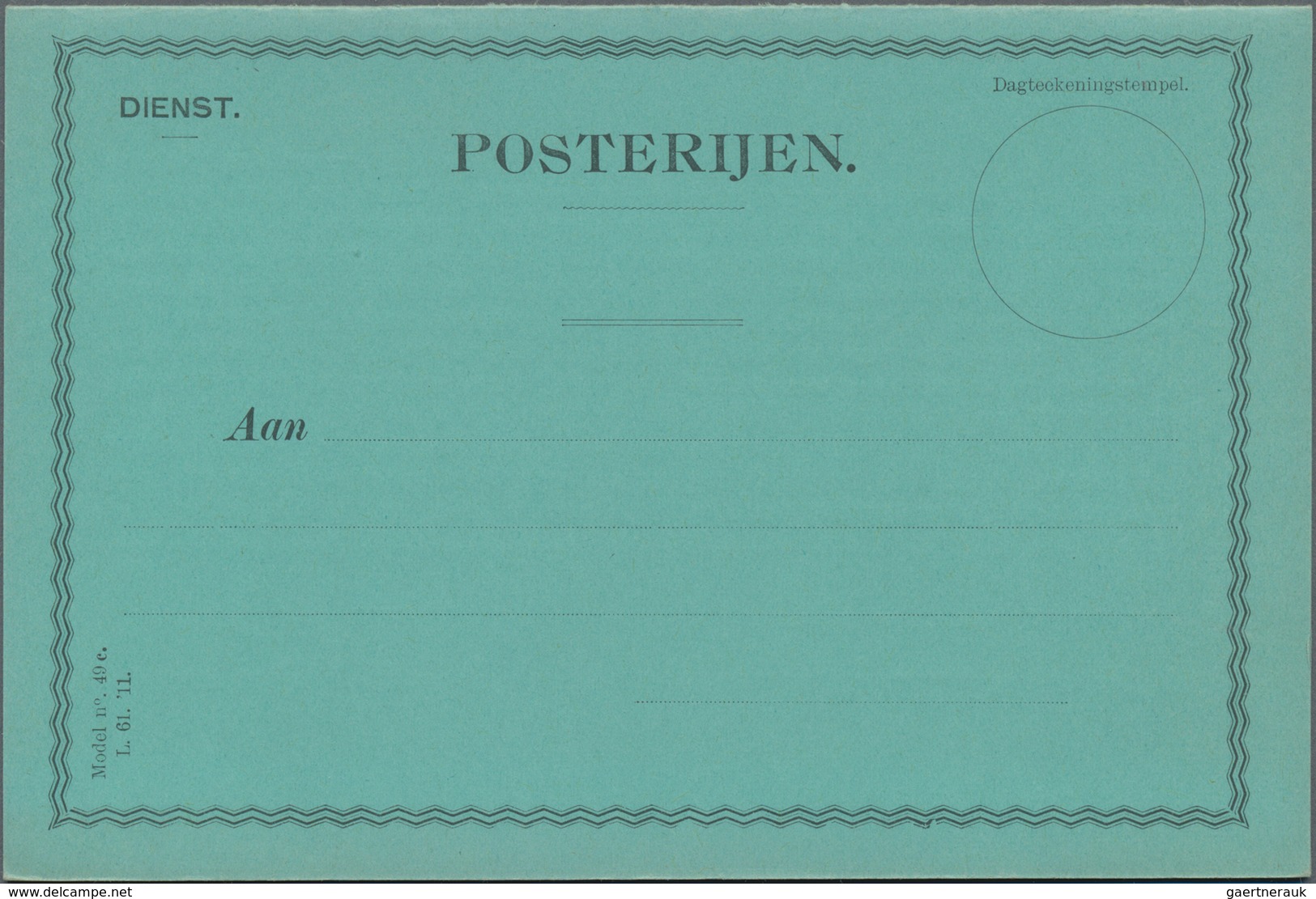 Niederlande: 1870/2005 Holding Of Ca. 520 Unused/CTO-used/used Postal Stationery (aerograms, Cards I - Sonstige & Ohne Zuordnung