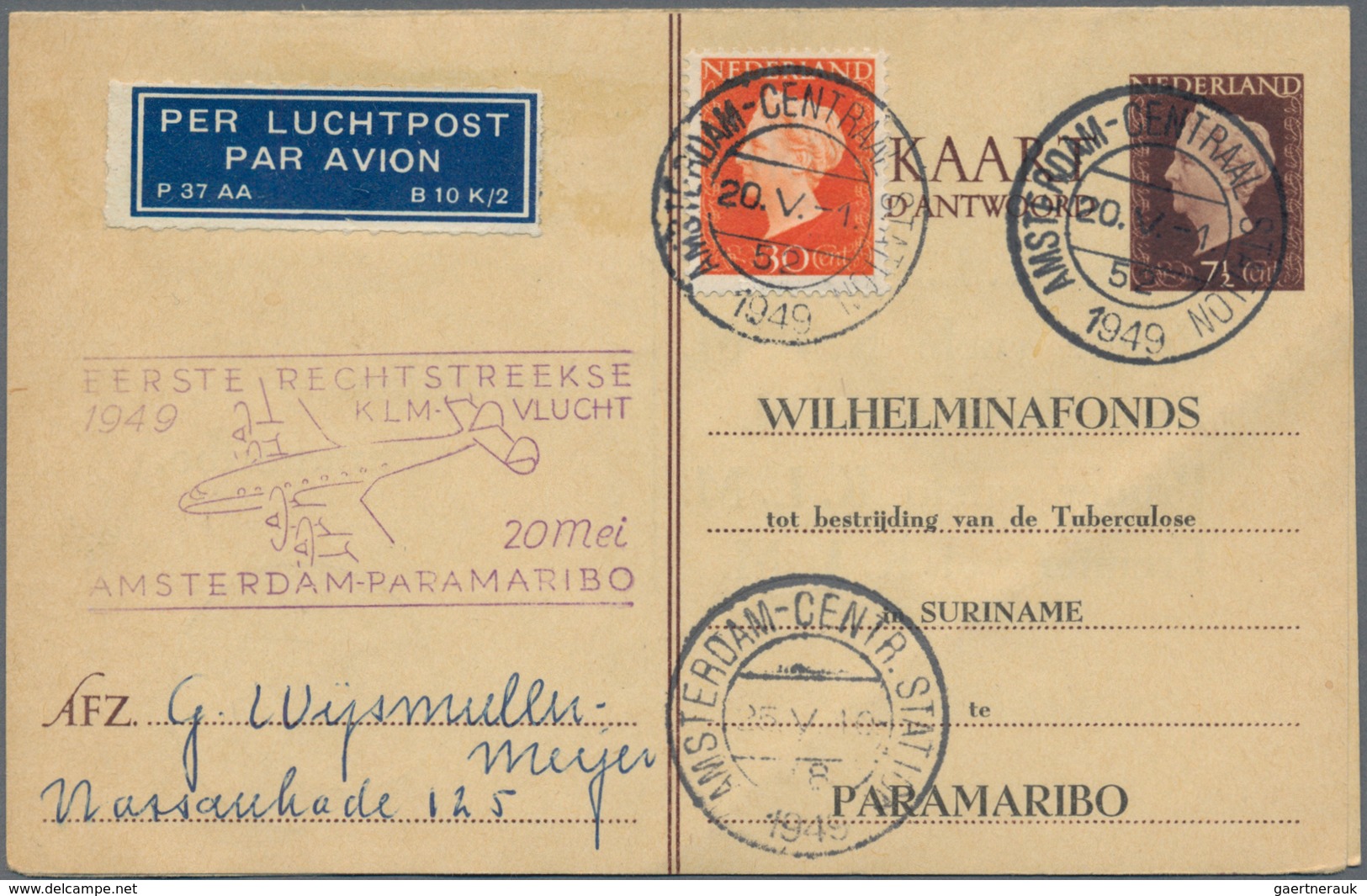 Niederlande: 1870-1960, Schöner Bestand Mit Geschätzt 6-700 Briefen, Belegen, FDC Und Ganzsachen, Da - Sonstige & Ohne Zuordnung