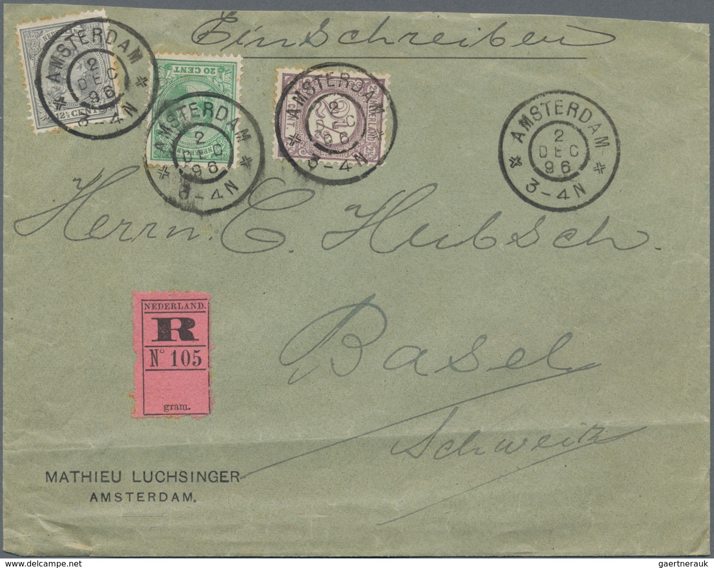 Niederlande: 1870-1960, schöner Bestand mit geschätzt 6-700 Briefen, Belegen, FDC und Ganzsachen, da