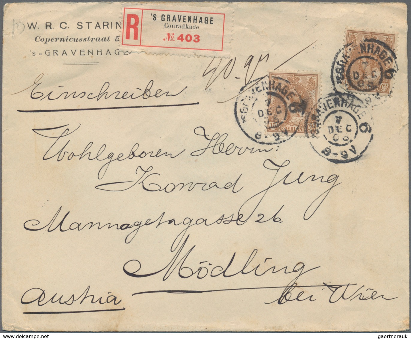 Niederlande: 1870-1960, schöner Bestand mit geschätzt 6-700 Briefen, Belegen, FDC und Ganzsachen, da