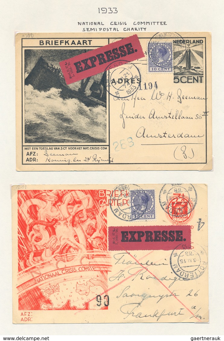 Niederlande - Ganzsachen: 1871/1990 Collection Of About 232 Used Postal Stationaries Beginning From - Postal Stationery