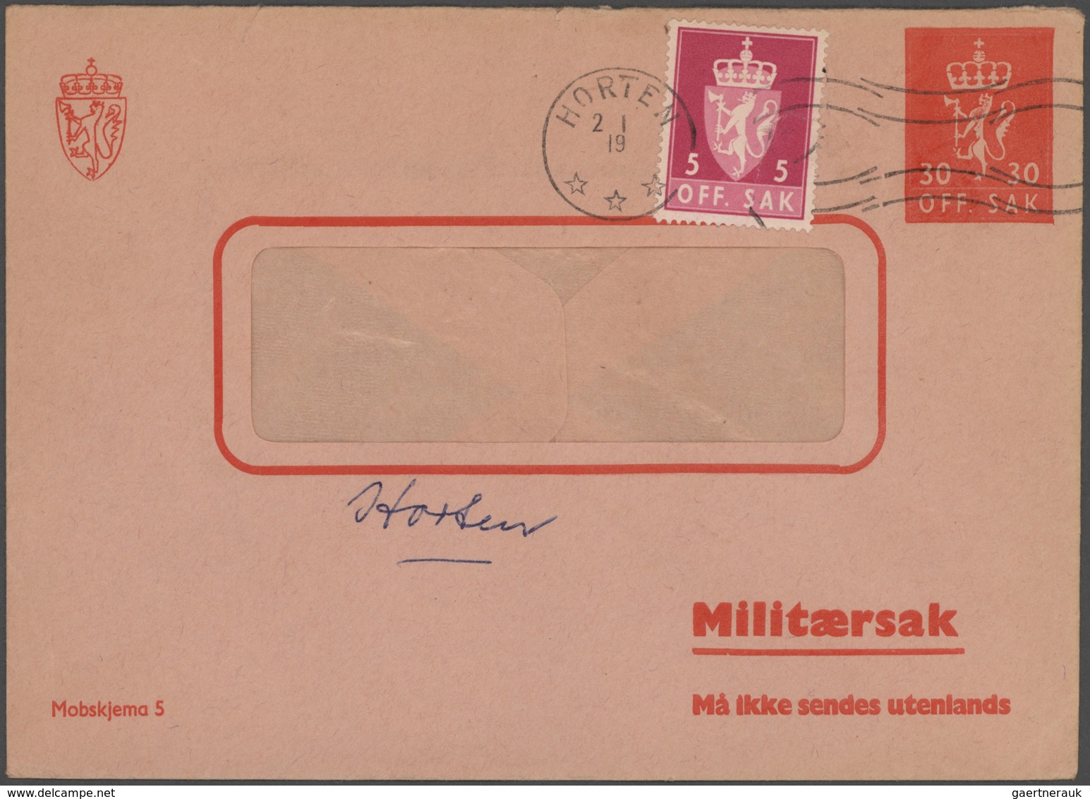 Norwegen - Ganzsachen: 1872/1999 Holding Of Ca. 490 Unused/CTO-used And Commercially Used Postal Sta - Ganzsachen