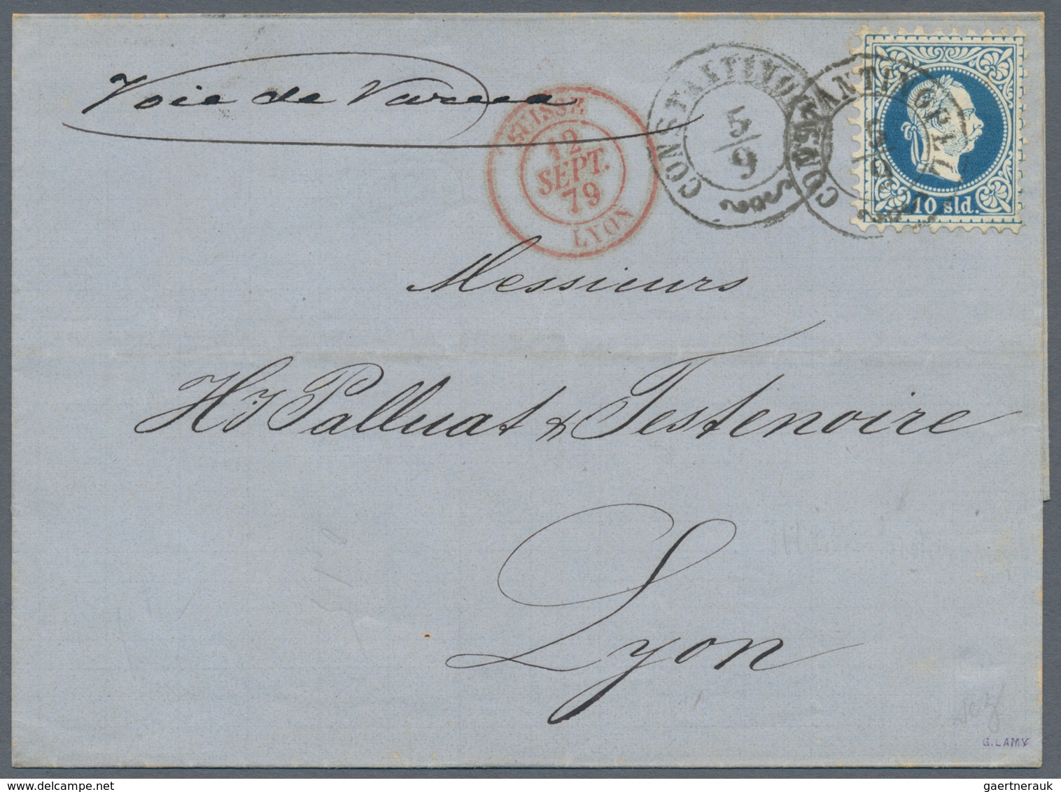 Österreich: 1830/1910 (ca.), Österreich/Lombardei+Venetien/Levante, Partie Von Ca. 75 Briefen Ab Ein - Colecciones