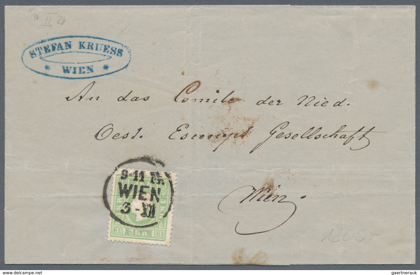Österreich: 1830/1910 (ca.), Österreich/Lombardei+Venetien/Levante, Partie Von Ca. 75 Briefen Ab Ein - Collezioni