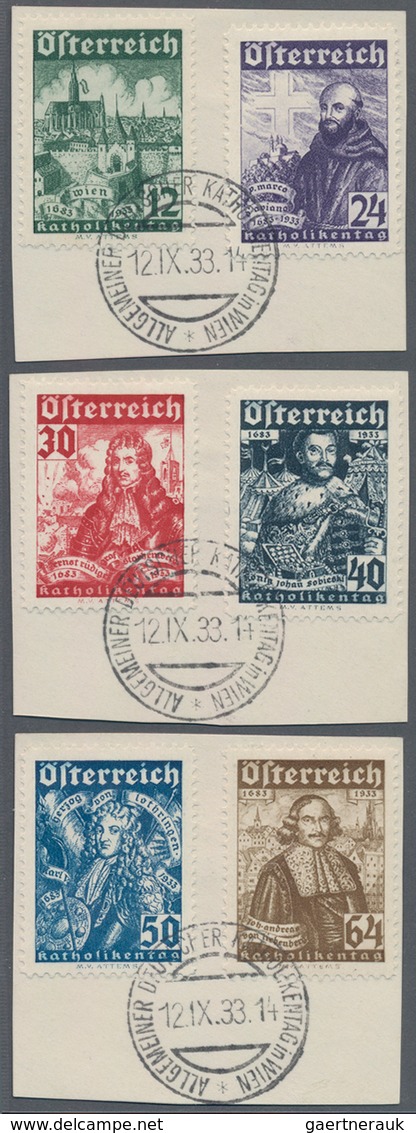 Österreich: 1850/1935, Österreich/Lomb.-Venetien U.Gebiete, Konvolut Mit Vielen Besseren Ausgaben Au - Colecciones