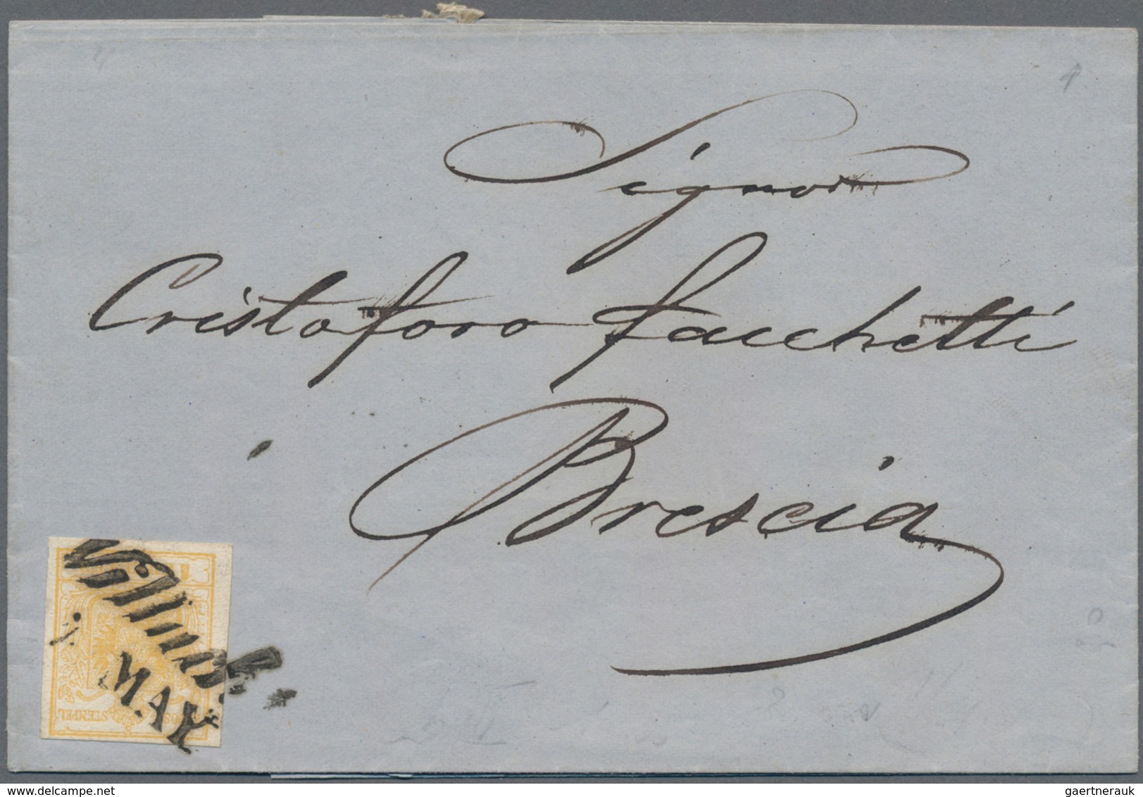 Österreich: 1853/1858, Partie Von 19 Briefhüllen Mit Frankaturen Der Ersten Ausgabe, Dabei Nette Ste - Sammlungen