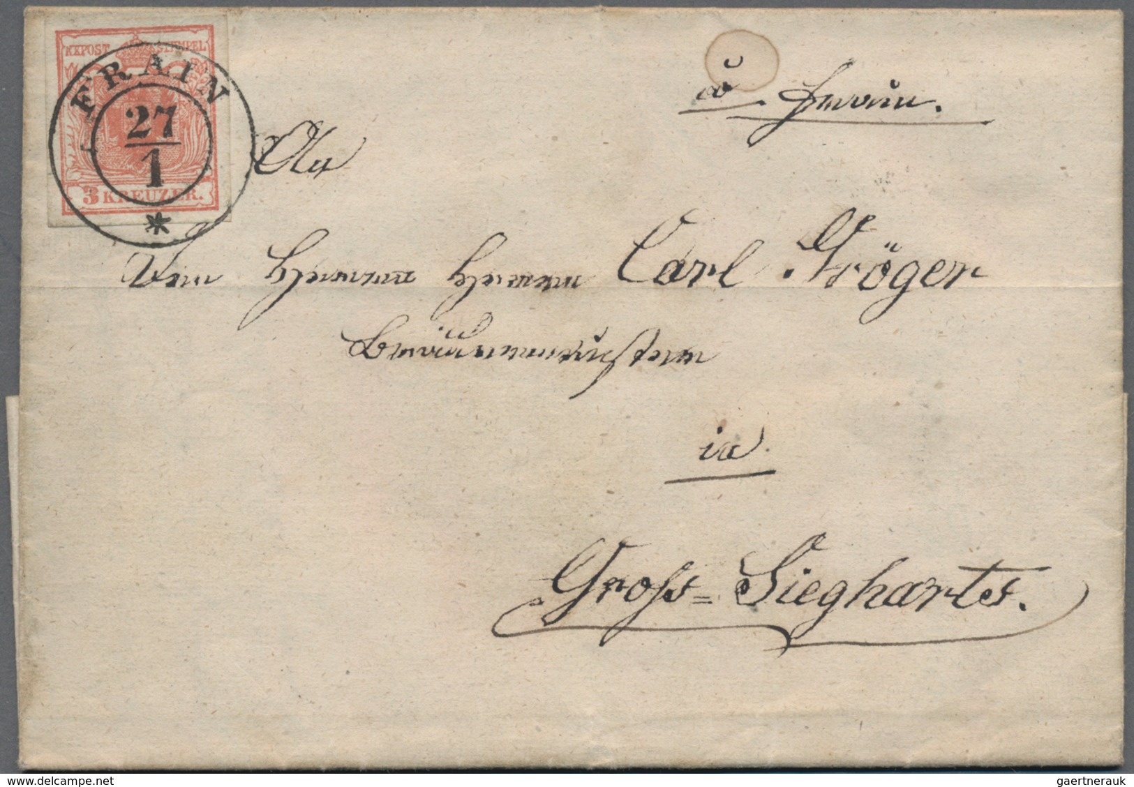 Österreich: 1855/1935 (ca.), Partie Von Ca. 114 Briefen Und Karten Incl. Feldpost, Dabei Frankaturen - Sammlungen