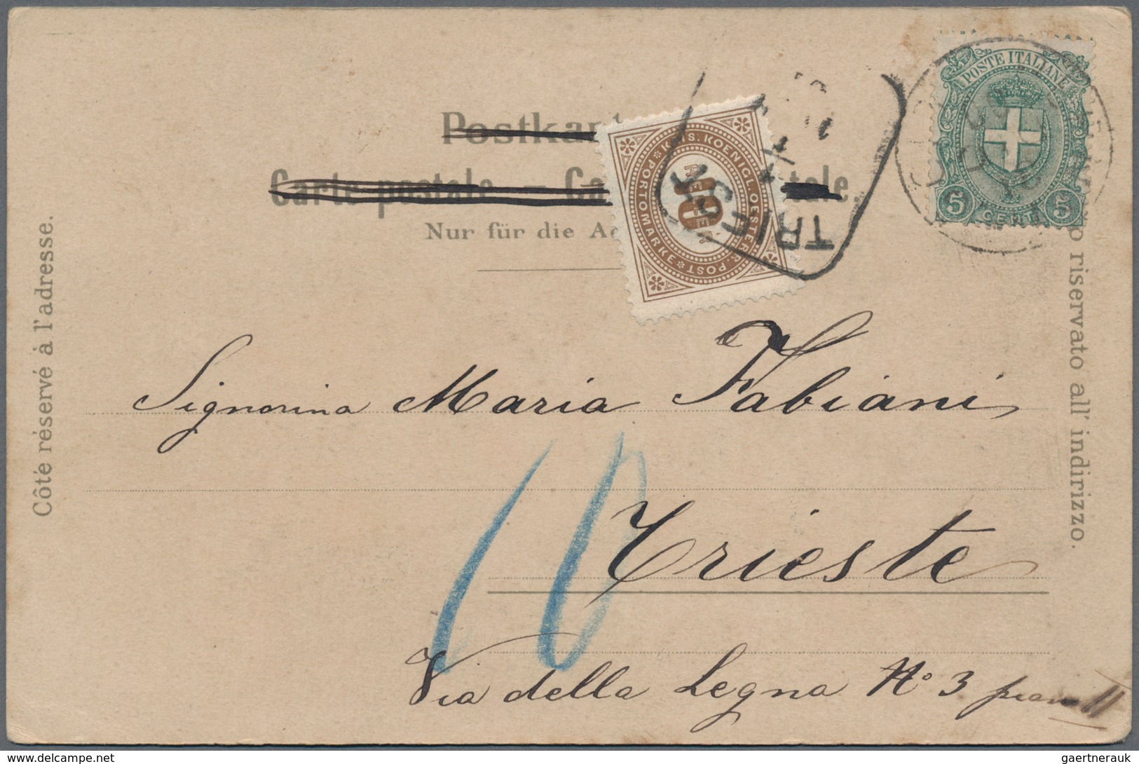 Österreich: 1855/1935 (ca.), Partie Von Ca. 114 Briefen Und Karten Incl. Feldpost, Dabei Frankaturen - Colecciones