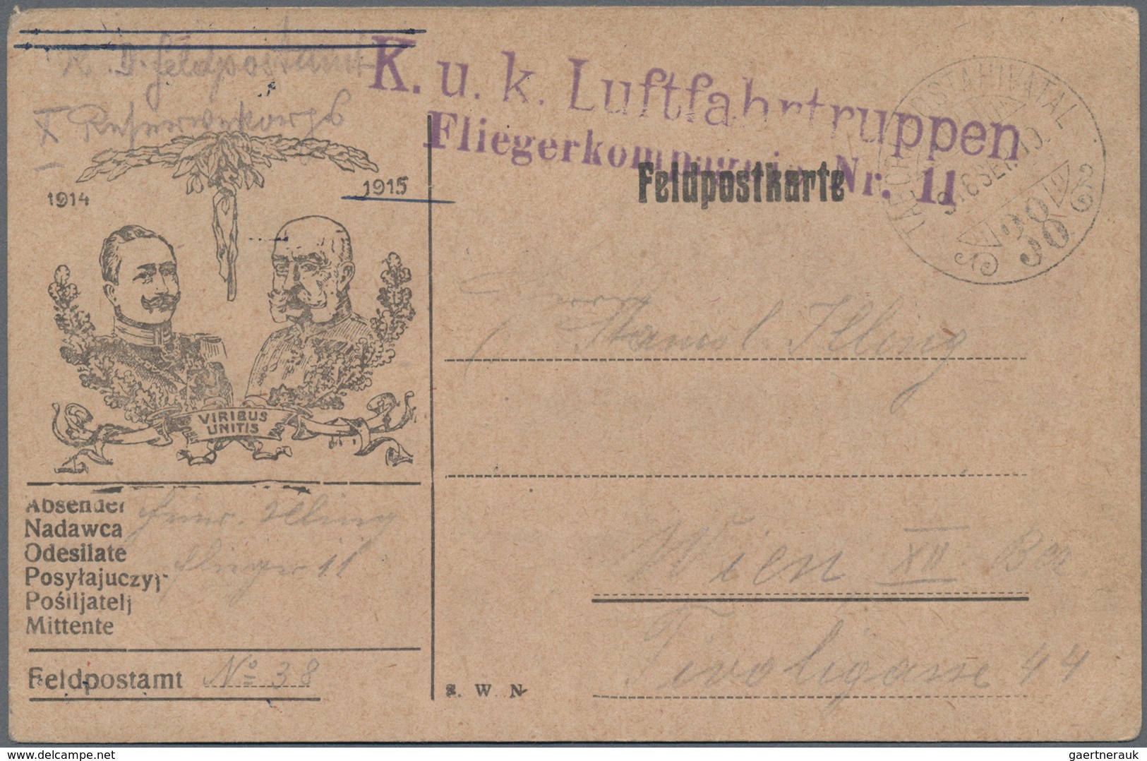 Österreich: 1855/1935 (ca.), Partie Von Ca. 114 Briefen Und Karten Incl. Feldpost, Dabei Frankaturen - Colecciones