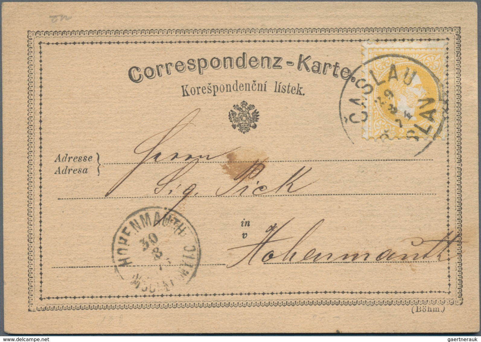 Österreich: 1857/1916 (ca.), Vielseitige Partie Von Ca. 135 Briefen Und Gebrauchten Ganzsachen Mit S - Sammlungen
