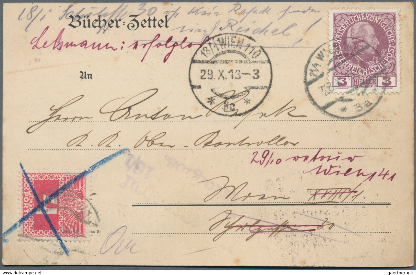 Österreich: 1857/1916 (ca.), Vielseitige Partie Von Ca. 135 Briefen Und Gebrauchten Ganzsachen Mit S - Colecciones