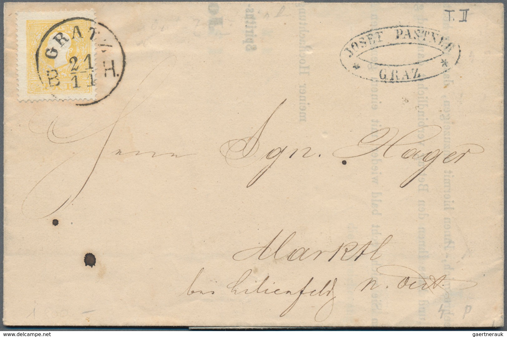 Österreich: 1857/1916 (ca.), vielseitige Partie von ca. 135 Briefen und gebrauchten Ganzsachen mit S