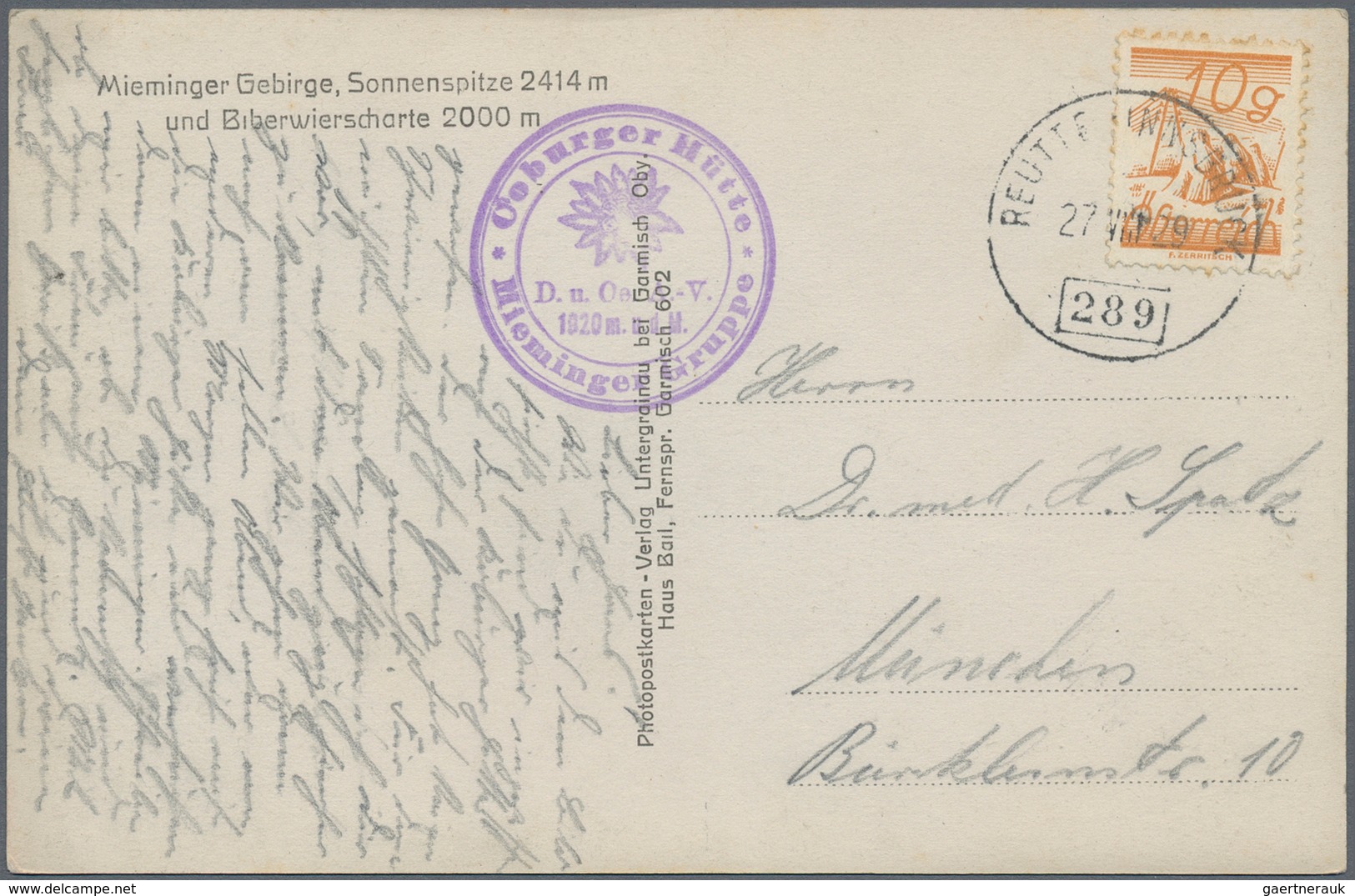Österreich: 1860/1990 (ca.), meist bis 1960, Posten von nach Angaben ca. 250 Briefen, Karten, Ganzsa