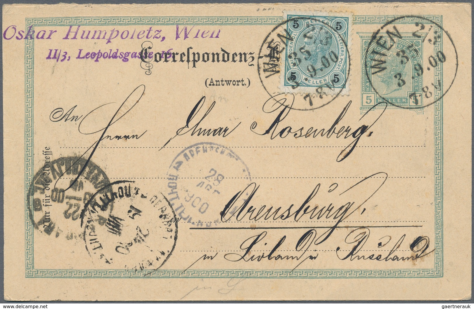 Österreich: 1880/1932, Interessanter Posten Von, Lt. Angabe, 148 Ganzsachen, Teils Mt Interessanten - Colecciones