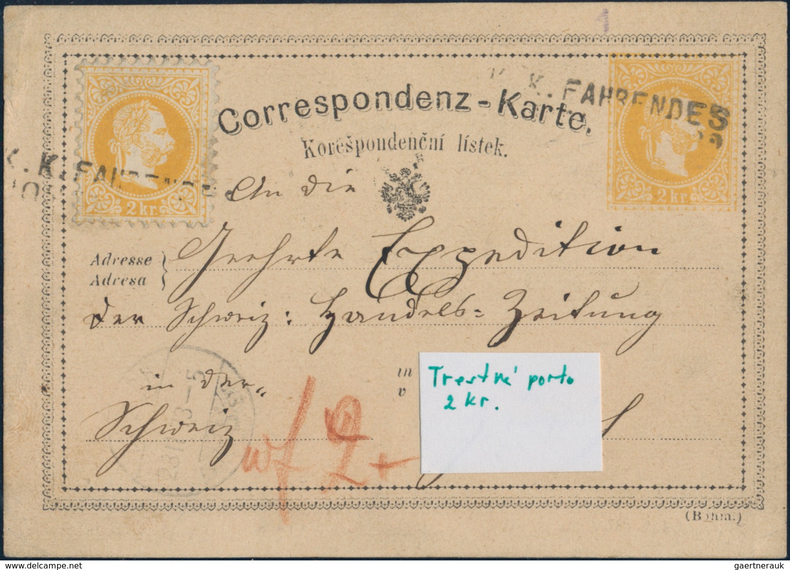 Österreich - Ganzsachen: 1870/1876, "GELBLINGE", Spezialisierte Sammlung Von Ca. 180 Gebrauchten Und - Otros & Sin Clasificación