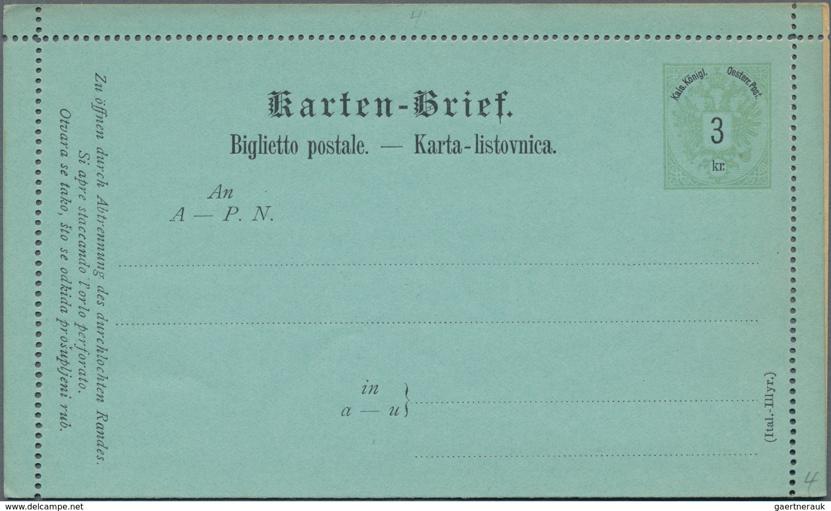 Österreich - Ganzsachen: 1886/1949 Ca. 130 Ungebrauchte Und Nur Wenig Gebrauchte Kartenbriefe, Begin - Sonstige & Ohne Zuordnung