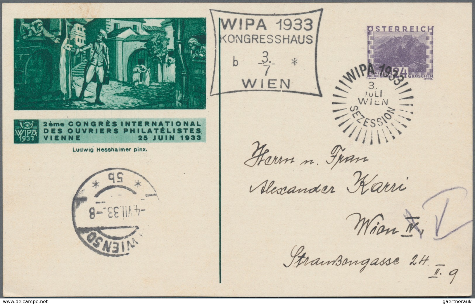 Österreich - Privatganzsachen: 1892/1936 (ca.), Inter. Bestand Mit 40 Privatganzsachen Meist Postkar - Other & Unclassified