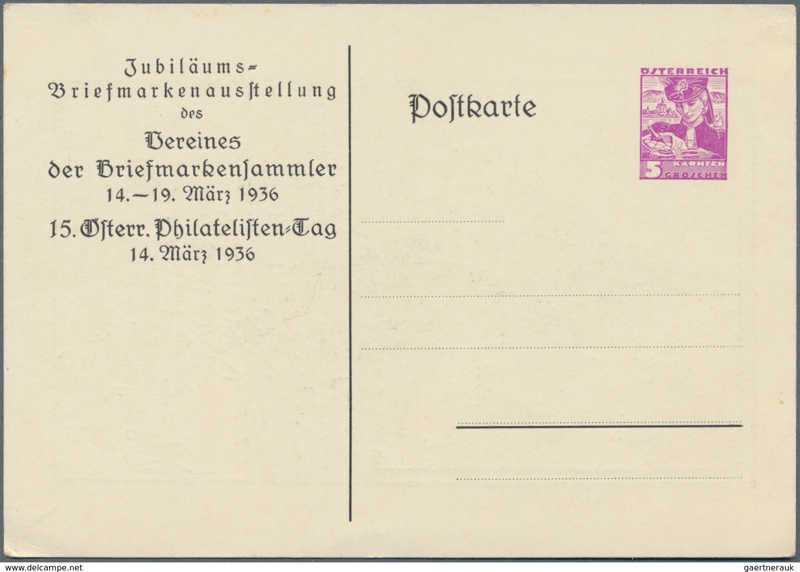 Österreich - Privatganzsachen: 1892/1936 (ca.), Inter. Bestand Mit 40 Privatganzsachen Meist Postkar - Sonstige & Ohne Zuordnung