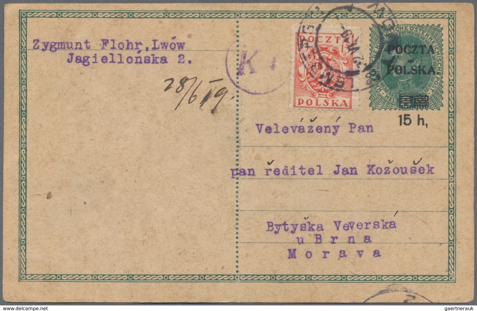 Polen: 1918/2005 (ca.) Holding Of Ca. 590 Cards, Letters, Postal Stationary (better Picture Postcard - Briefe U. Dokumente