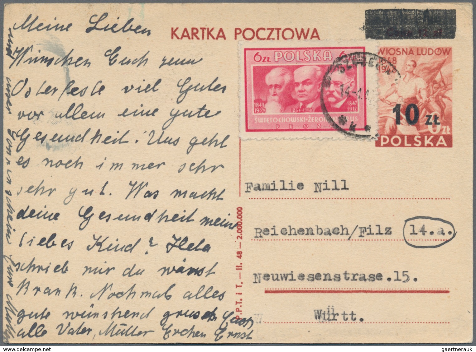 Polen: 1918/2005 (ca.) holding of ca. 590 cards, letters, postal stationary (better picture postcard